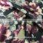 new 2016 beautiful flower print soft oxford fabric for lady clothing