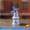 Custom delft holland ceramic 3D house building model for souvenir gift