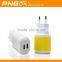 Wholesale Customized EU Plug 5V 2.1A Universal Portable USB Travel Charger For Samsung Travel Charger