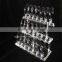 custom clear plexiglass acrylic watch storage trays