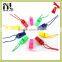 2016 Top selling colorful plastic whistles