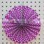30cm dot paper fan decoration for wedding ,hanging paper fan