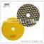 4" Dry Diamond Polishing Pads for granite Marble Concrete Stone Granite 50-3000 Grits