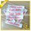Custom Satin Screen Printing Labels