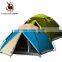 outdoor automatic camping tent two layer tent 3 person tent with big front room