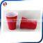 red cup/red plastic cup /hard plastic red cup