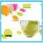 New Product Wholesale Silicone Quadrate Tea Ware
