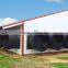 Poultry house cone fan, shutters on back side