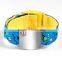 Wholesale charm nylon id bracelet with metal for promotion
