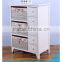 2015 natural wood wooden cabinet with willow drawer