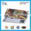Irregular shape 114*54mm nice color printing die cut combo card gift card