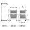 stacking contaners & bins Model #KDW-01