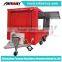 mobile BBQ food trailer for sale fast BBQ food trailer with wheels new BBQ food trailer vending