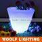 led outdoor small plastic flower pots