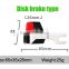 Disk brake type vibration energy self-powered bicycle tail light