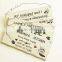 High Grade Fine Welcome Card Handmade Wood Doorplate for Shop