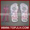 Customized Sublimation flip flop with straps sandal