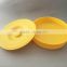 Plastic corn tortilla warmer with lid