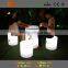 RGB led bulb lighting waterproof furniture aluninum bar table