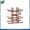 12 Bottles Wine Bottle Rack, Bamboo Wine Rack