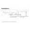 New design MDF wood organizer wall decoration Floating Wall Mounted Multipurpose floating Shelf with 3 Drawers