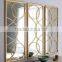 Modern PU Antique Gold Decorative wall mirror GY-009P-04