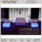 40cm rechargeable waterproof lighting led cube seat