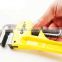 Heavy Duty Pipe Wrench with sticky plastic handle
