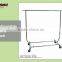 Heavy Duty Metal Collapsible Clothes Rail Clothes Display Rack With Tray