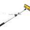 Rubber sponge wiper aluminum extended long handle window squeegee