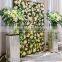 selling as hot cake artificial flower cloth flower wall for wedding decoration