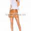 lace ruffle sleeve women summer crop top latest design sexy top