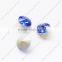 FANCY STONE! Blue Crystal Accessories for Necklace Pendant/novel Artist