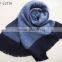 Fashion Plain Winter Knit Acrylic Warm Pashmina Shawl