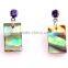 Fashion Clover Paua abalone shell earrings New Zealand Paua Shell earrings quality women earrings jewelry