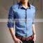 Lates fashion style Light White Slim Fit new model casual shirt for women