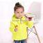 Kids cute jacket winter custom made hooded colourful jacket