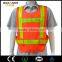 orange waistcoat waterproof relfective workwear LED security shirt