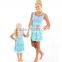 2017 Women Girl's Clothing Dress Mommy and Me Summer Dress