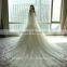 Custom Made Elegant A-line Square Neck Cap Sleeve Floor-length Satin Bridal Gown Modest Wedding Dresses TS25