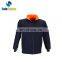 1.3M reflective safety jacket 2. 7 in 1 jacket orange Color