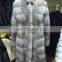 Winter Warm Mink Fur Long Coat Womens