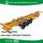 Container Chassis Trailer , Skeleton Semi Trailer 3 Axles 20Ft And 40Ft With Warranty And Parts