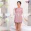 pink color anti radiaiton dress for pregnant women