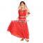BestDance girls belly dance costume set cosplay costume clothes set chiffon dress wear OEM
