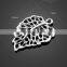wholesale hollowed-out leaf arrangement alloy pendant box accessories