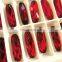 Oval China red loose crystal fancy jewelry stone for decorative