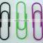 custom round metal square big paper clip