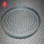 custom 6mm thickness clear tempered borosilicate glass heat resistant 300 degree diameter 75mm for oven