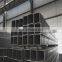 5mm Wall Thickness Ms Erw Black Rectangular Steel Tube Carbon Weld